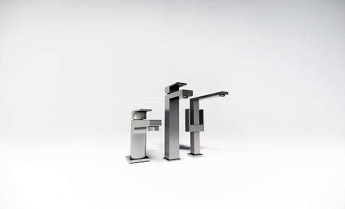 Modern faucet 3d model