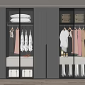 Modern Wardrobe Interior Design With Glass Doors Hanging Rods Drawers And Storage Shelves