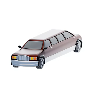 Hyundai Lent Car Luxury Cartoon Car 3d model