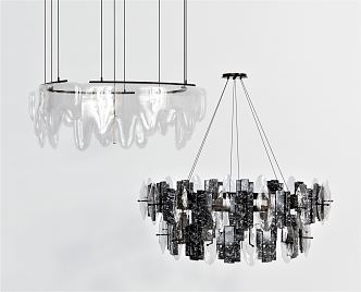 Modern Chandelier Crystal Chandelier Decorative Chandelier Art Chandelier Restaurant Chandelier 3d model