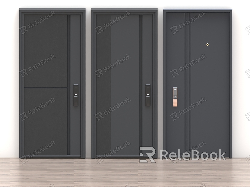 Security door password door conference room door door living room door model