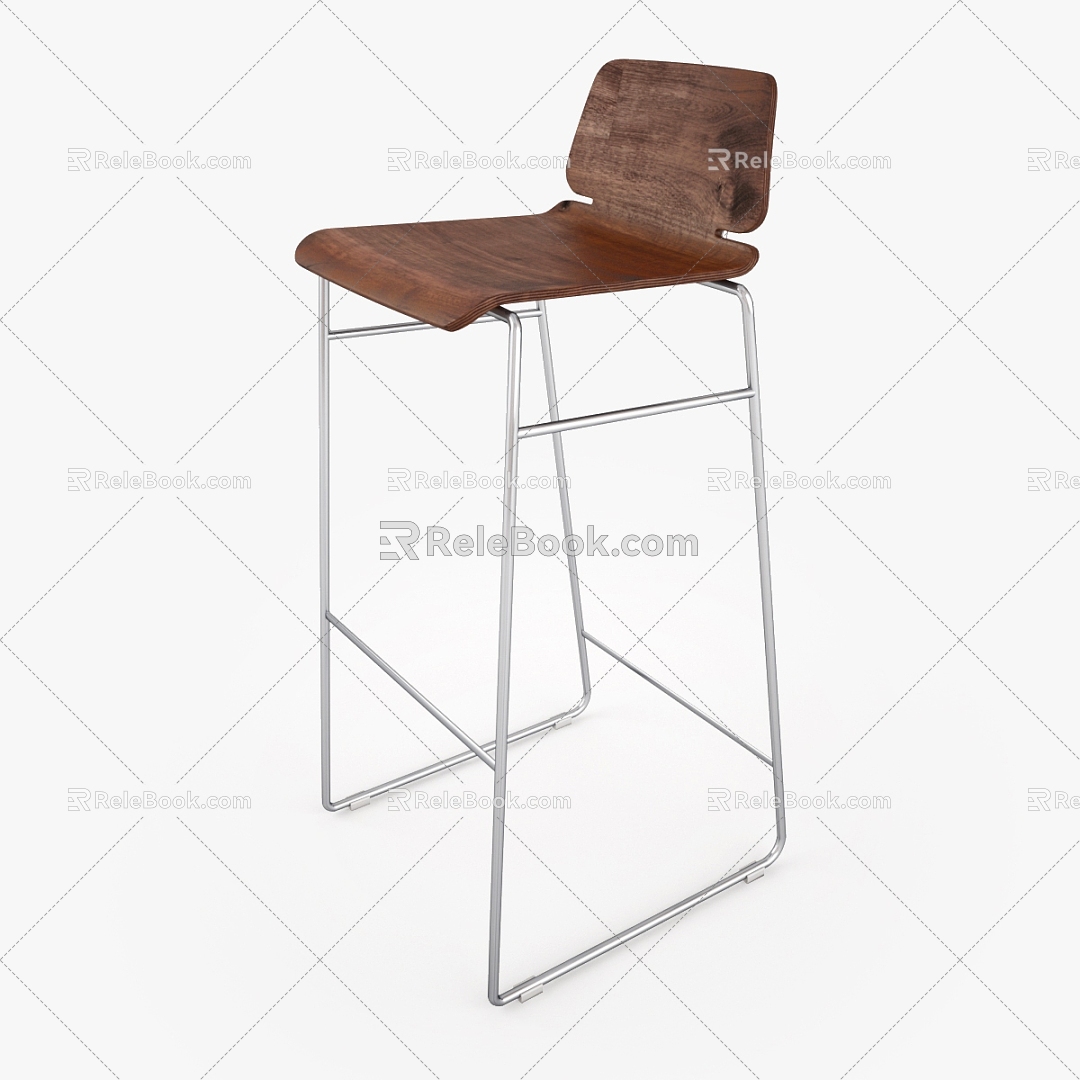 Modern Bar Chair Modern Chair Leisure Chair Bar Chair Bar Stool Stool Bench Stool Round Stool 3d model