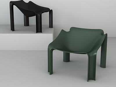 Modern children's chair model