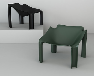 Modern children's chair 3d model