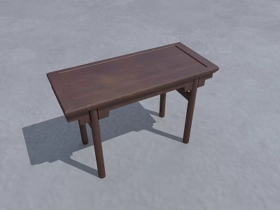 New Chinese Style Case, Book Case, Tea Table Case, Table Case, Side Case, Long Table, Table Case, Solid Wood Furniture 3d model