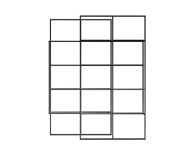 Modern Open Bookshelf Design With Multi Compartment Storage Shelves And Display Space 3d model