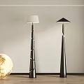 Floor lamp combination 3d model
