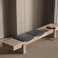 Middle Ancient Log Other Stool Log Bench Wooden Stool Meal Side Stool 3d model