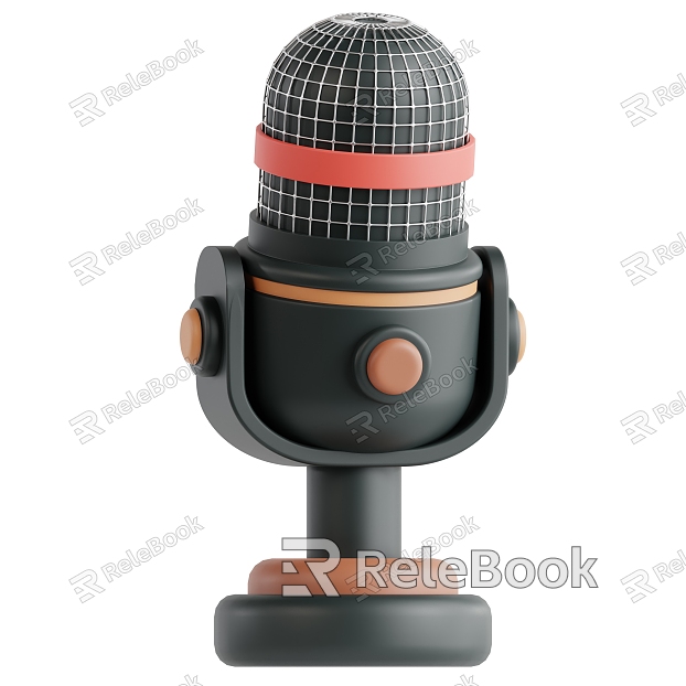 Microphone microphone cartoon microphone model