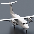 C408 Private Aircraft Cargo Aircraft Passenger Aircraft Business Aircraft 3d model