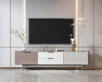 Modern TV Cabinet 3d model