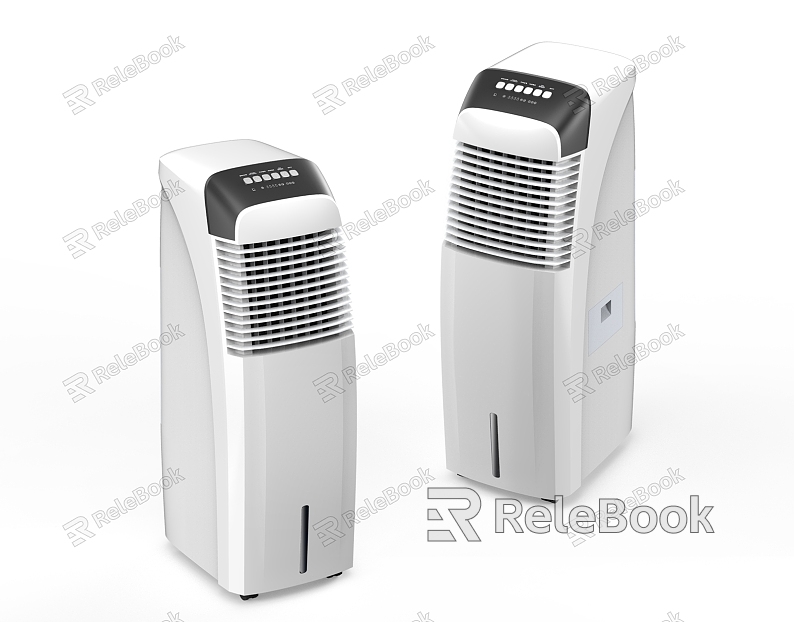 Home appliance mobile air conditioner fan model