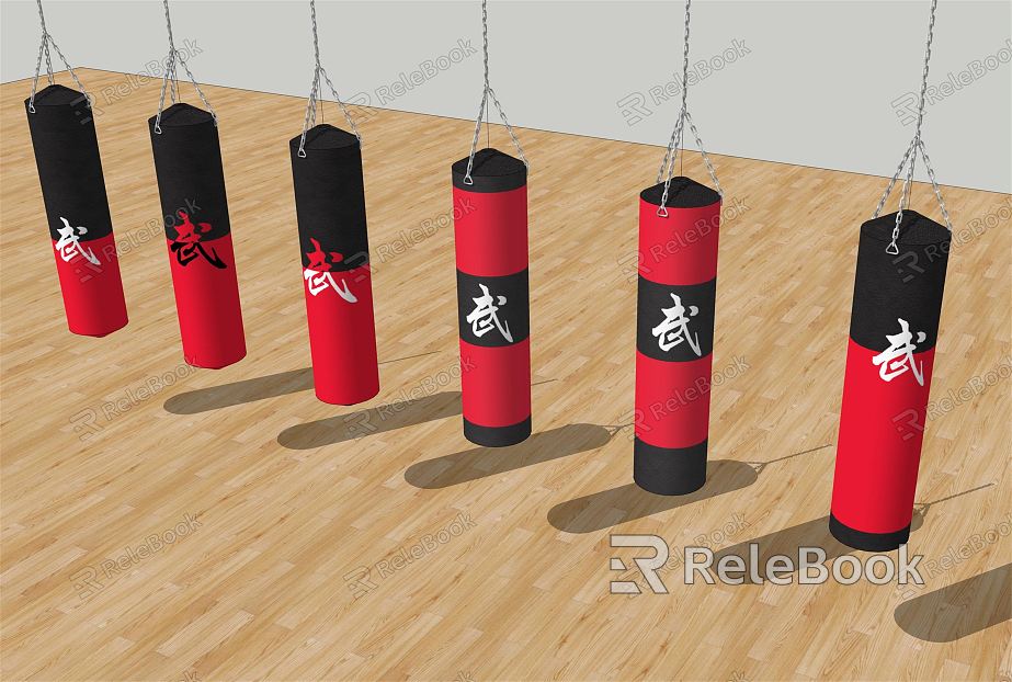 Modern Sandbags Taekwondo Gym Boxing Sandbags model