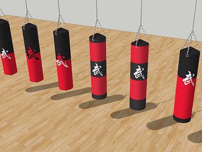 Modern Sandbags Taekwondo Gym Boxing Sandbags model