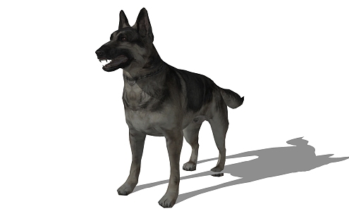 Modern Dog Animal Dog 3d model