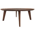 Modern Solid Wood Splicing Low Table 3d model