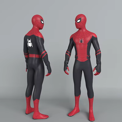 Modern Spider-Man 3d model Modern Spider-Man 3d model