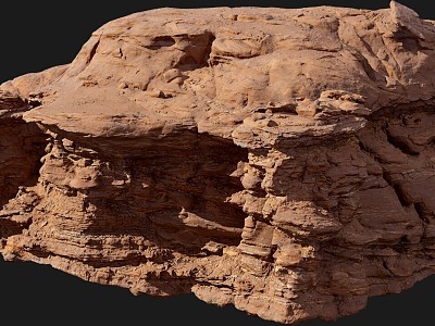 Stone Rock Desert Stone Mountain Cliff Shale Mountain Big Mountain 3d model