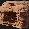 Stone Rock Desert Stone Mountain Cliff Cliff Shale Mountain Big Mountain 3d model