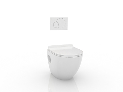 Modern Bathroom Supplies Toilet Smart Toilet 3d model