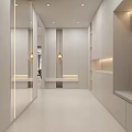 Modern foyer 3d model