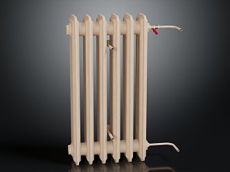 Modern radiator metal radiator 3d model