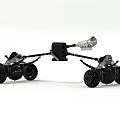 Industrial Equipment Mechanical Chassis With Suspension System And Wheel Assemblies