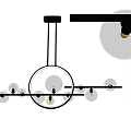 Modern chandelier creative chandelier 3d model