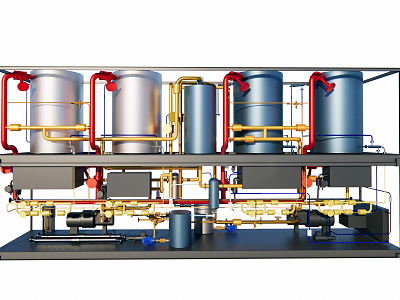 modern industrial LOFT equipment sewage treatment machinery model