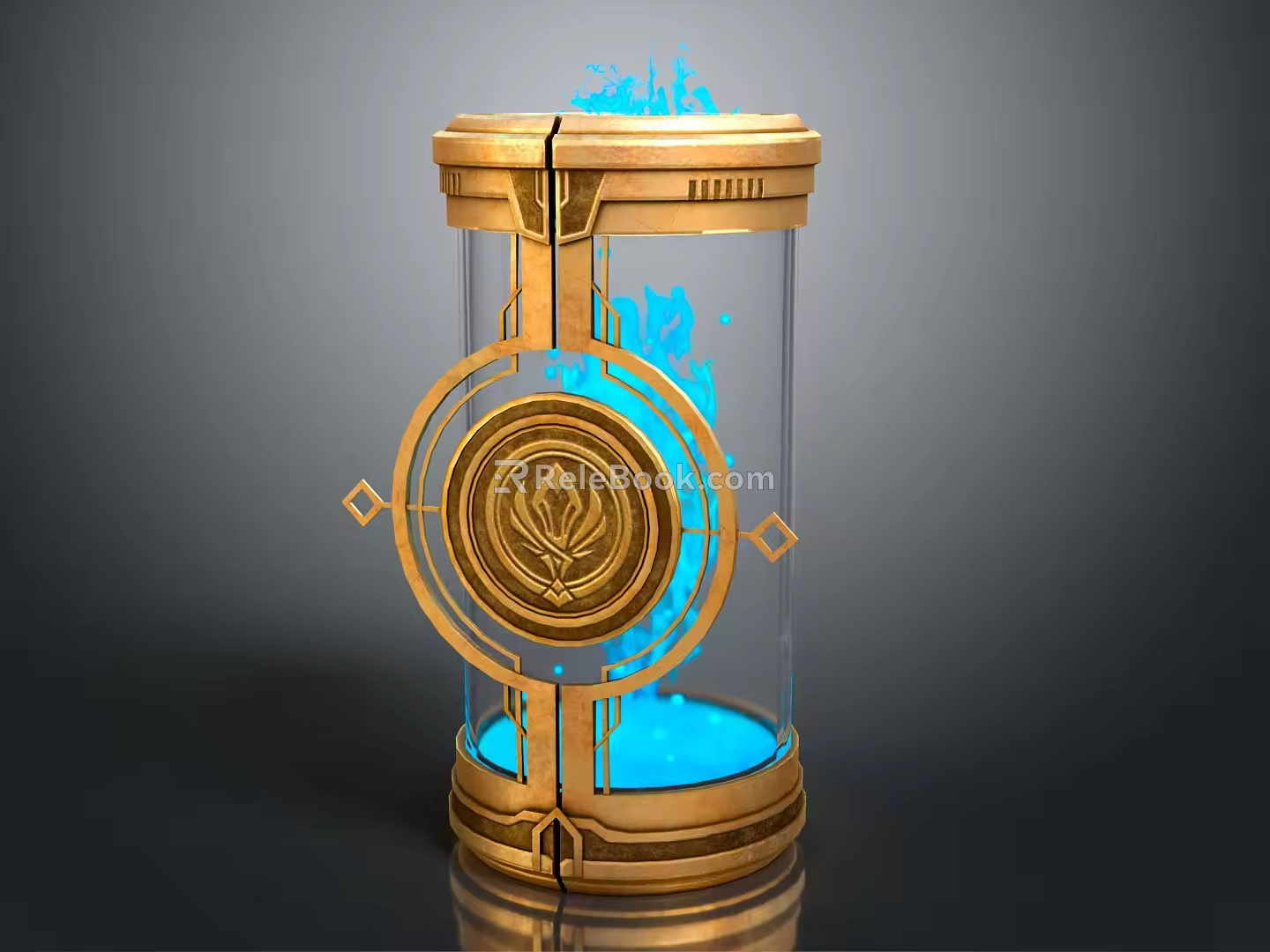 Modern Sci-Fi Equipment Sci-Fi Items Sci-Fi Components High-Tech Components 3d model