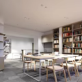 Modern Party-Mass Service Center 3d model