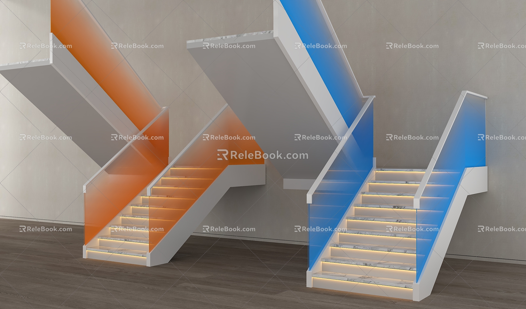 Stairs 3d model