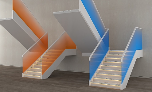 Stairs 3d model