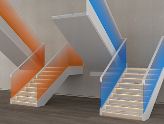 Stairs 3d model