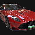 25 Aston Martin Super Run GT sports car 3d model