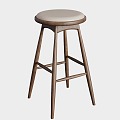 Living Concept bar stool 3d model