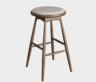 Living Concept bar stool 3d model