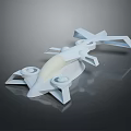 Modern Spaceship Spacecraft 3d model