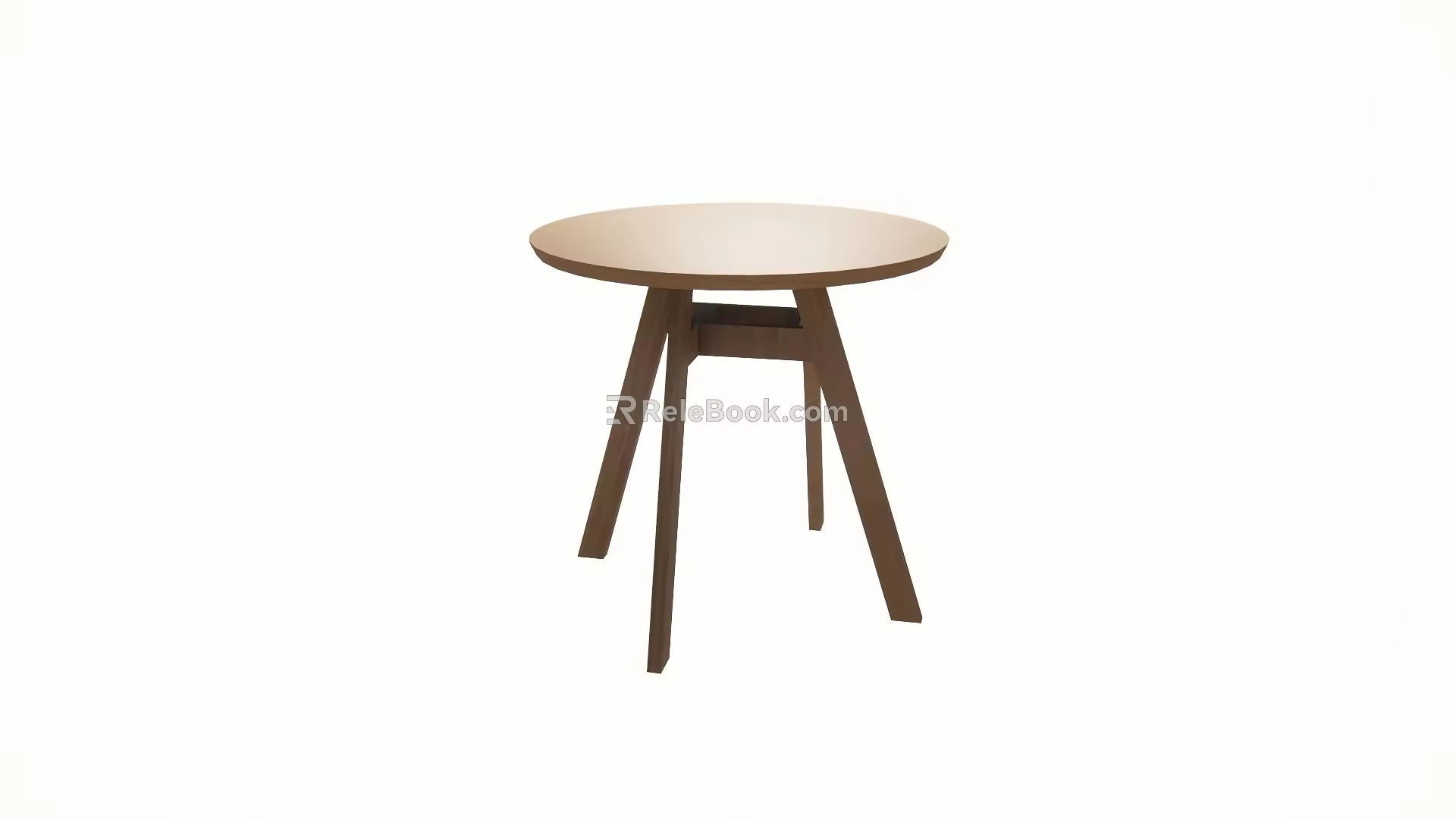 Round Table Negotiation Table Leisure Table 3d model