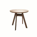 Round Table Negotiation Table Leisure Table 3d model