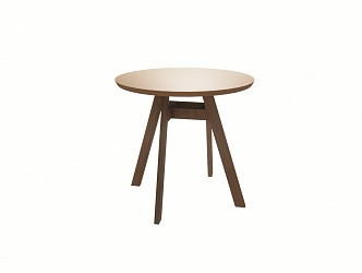 Round Table Negotiation Table Leisure Table 3d model