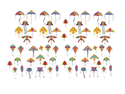 daily necessities kite 3d model daily necessities kite 3d model
