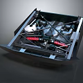 Modern Engine Racing Engine Racing Engine Car Engine 3d model