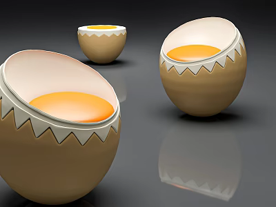 Modern Dining Chair 3d model