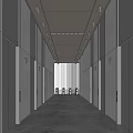 Modern Elevator Company Elevator 3d model