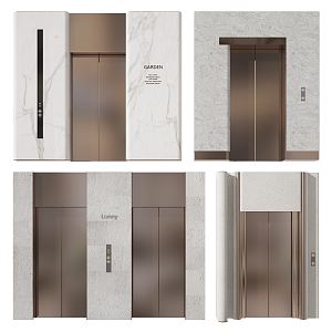 Modern Elevator 3d model