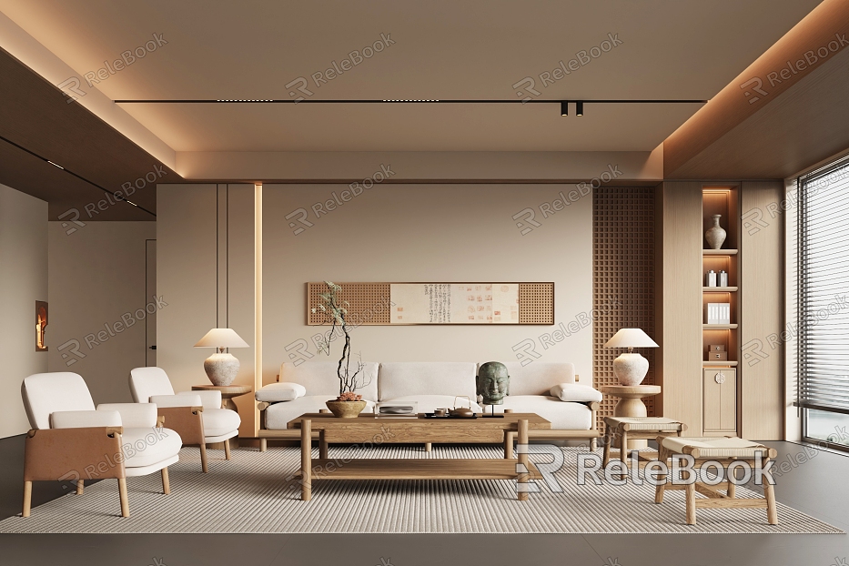 Song style living room model