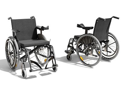 Modern Wheelchair Hemiplegic Wheelchair model