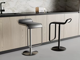 Bar Chair Bar Stool High Stool 3d model