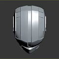 Sci-Fi Helmet Alien Helmet High Tech Helmet Game Helmet 3d model